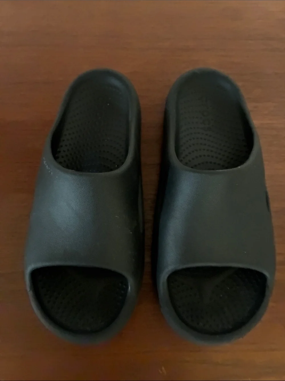 Men's Black Slip-On Clogs